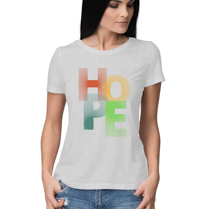 Women's Half Sleeve Round Neck Printed T-Shirt