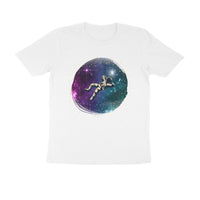 Men's Half Sleeve Round Neck T-Shirt - Astronaut Printed - arkkart