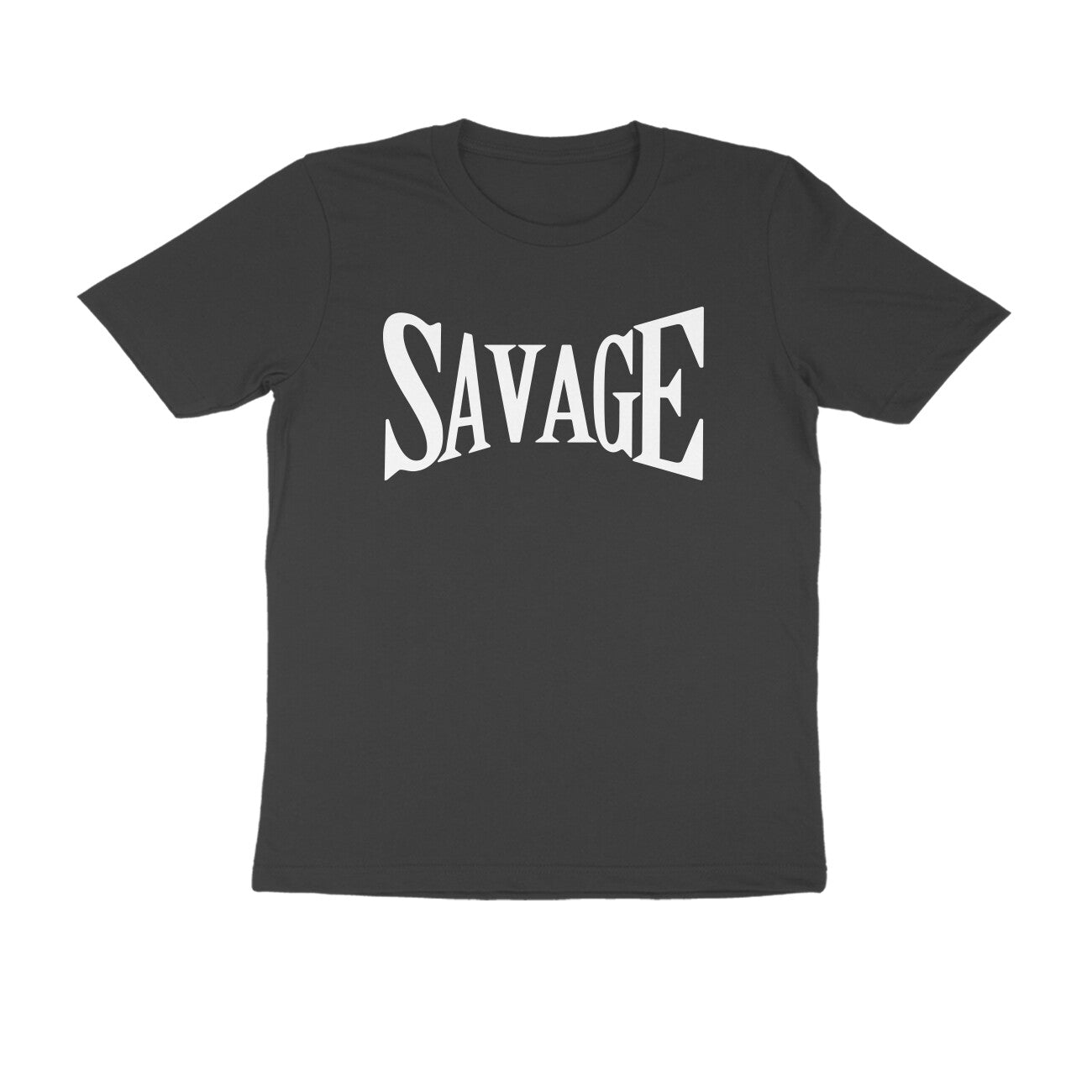 Men's Half Sleeve Round Neck T-Shirt - SAVAGE Printed - arkkart