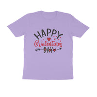 Men's Happy Valentines Day - Half Sleeve Round Neck T-Shirt - arkkart