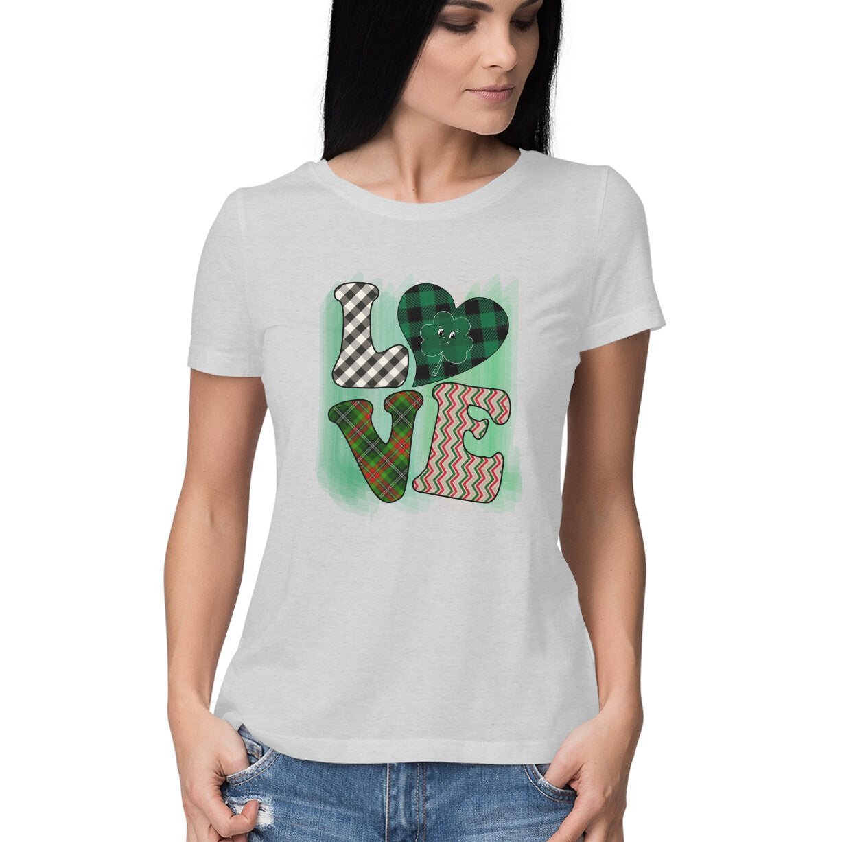 Women's Love - Half Sleeve Round Neck T-Shirt