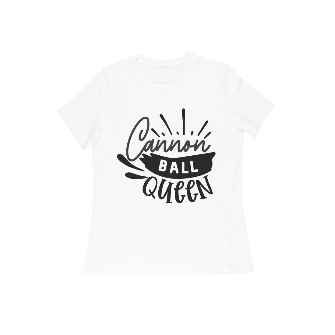 Cannon Ball Queen T-Shirt - arkkart