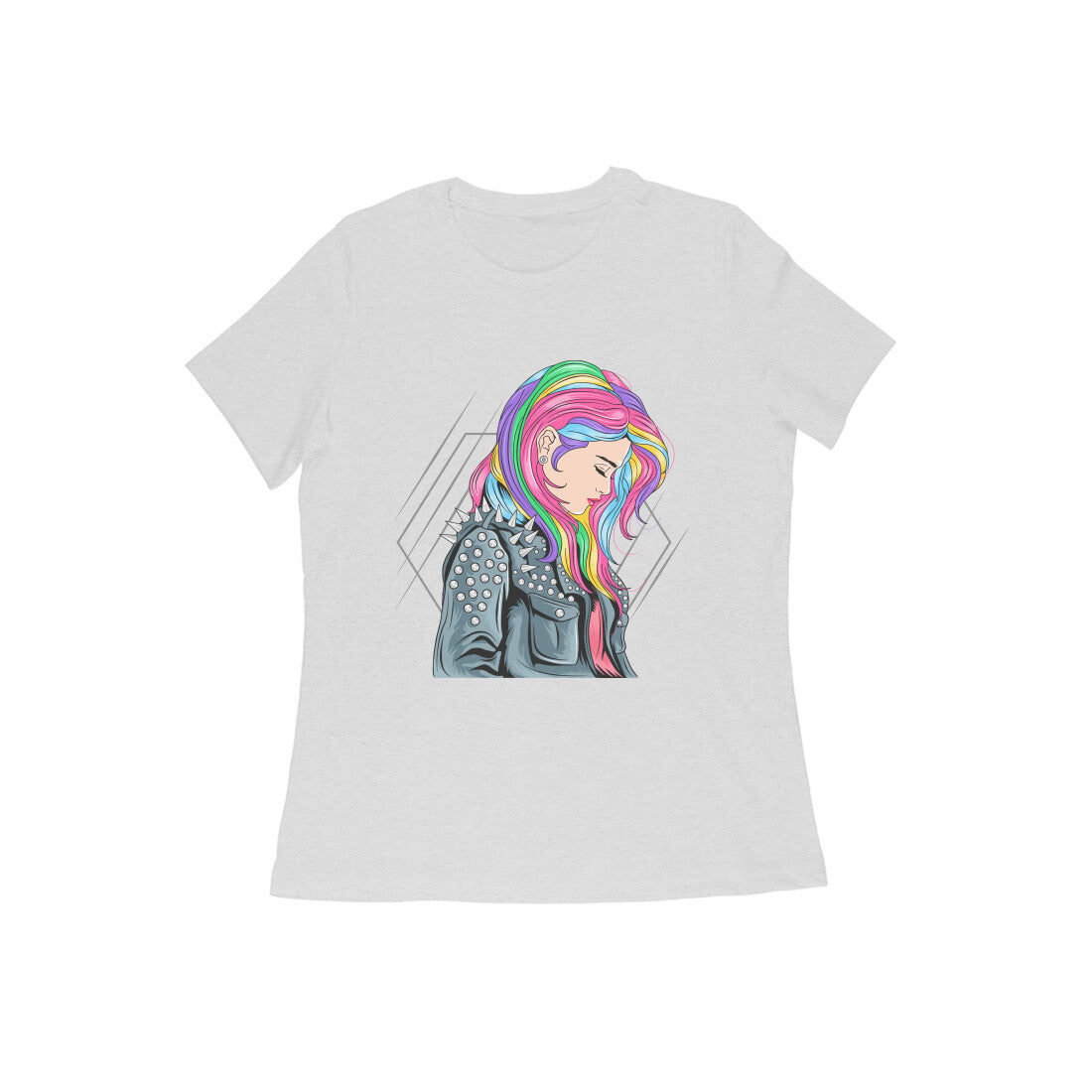 Rainbow Girl T-Shirt - arkkart