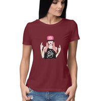 The Old School Girl T-Shirt - arkkart