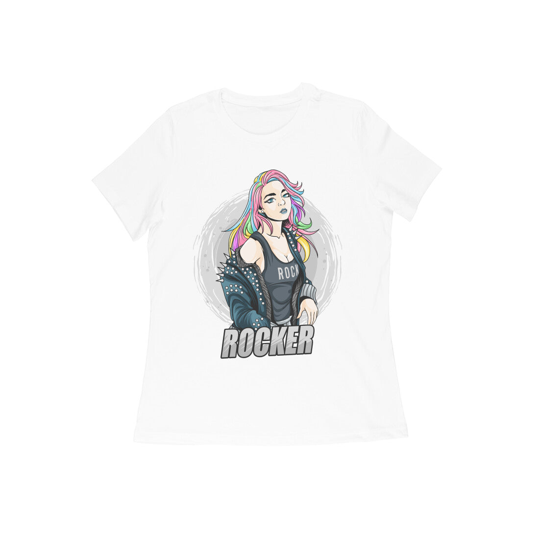 Rocker Girl T-Shirt - arkkart