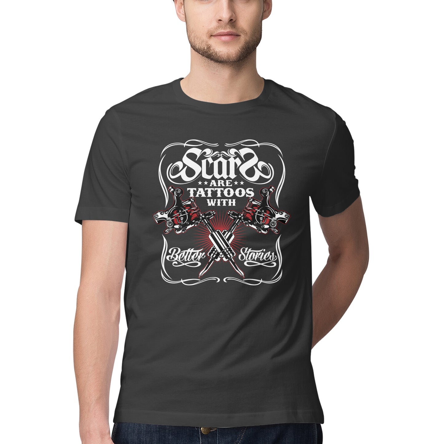 Scars Are Tattoos T-Shirt - arkkart