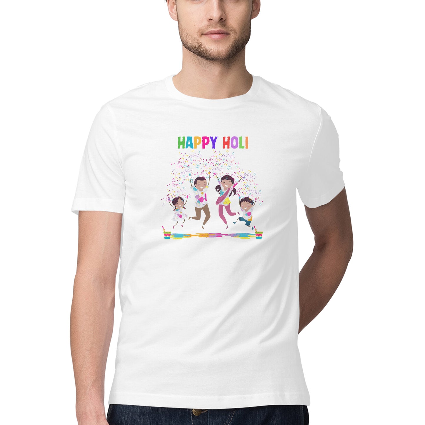 Happy Holi - Unisex T-Shirt - arkkart