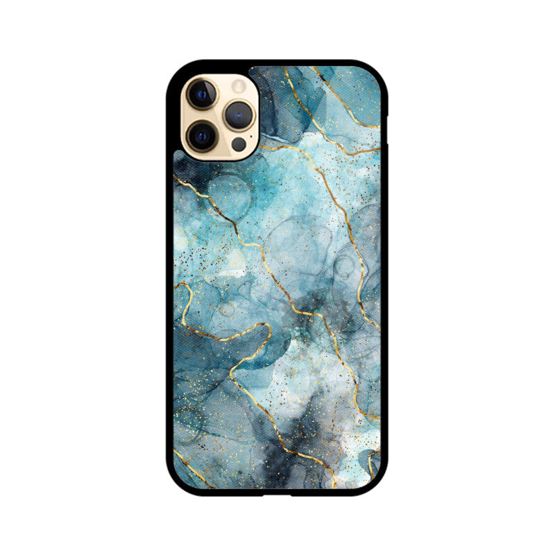 Apple iPhone Glass Phone Case - Marble