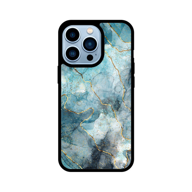 Apple iPhone Glass Phone Case - Marble