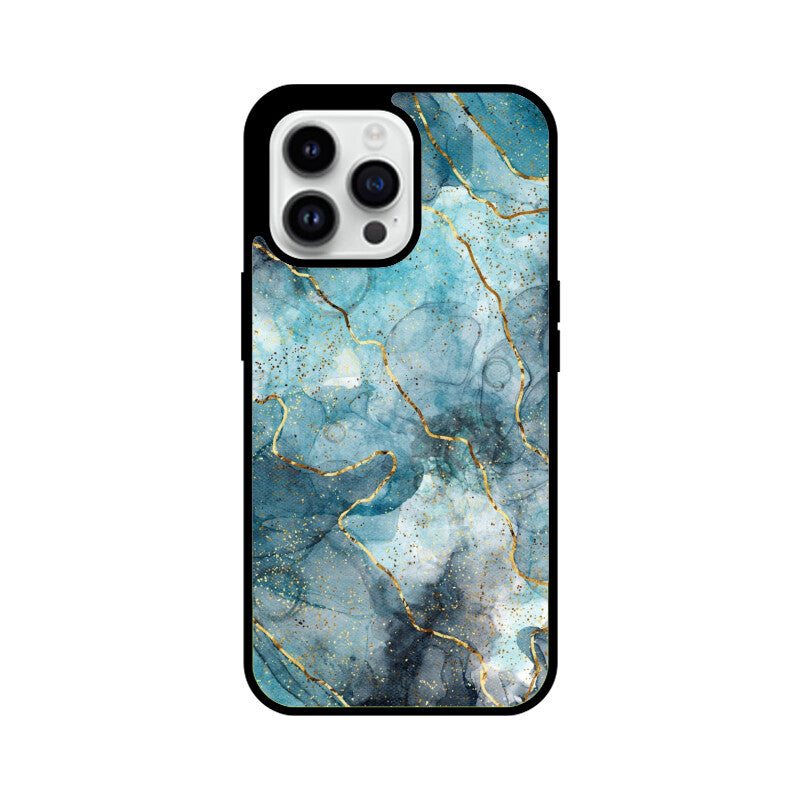 Apple iPhone Glass Phone Case - Marble