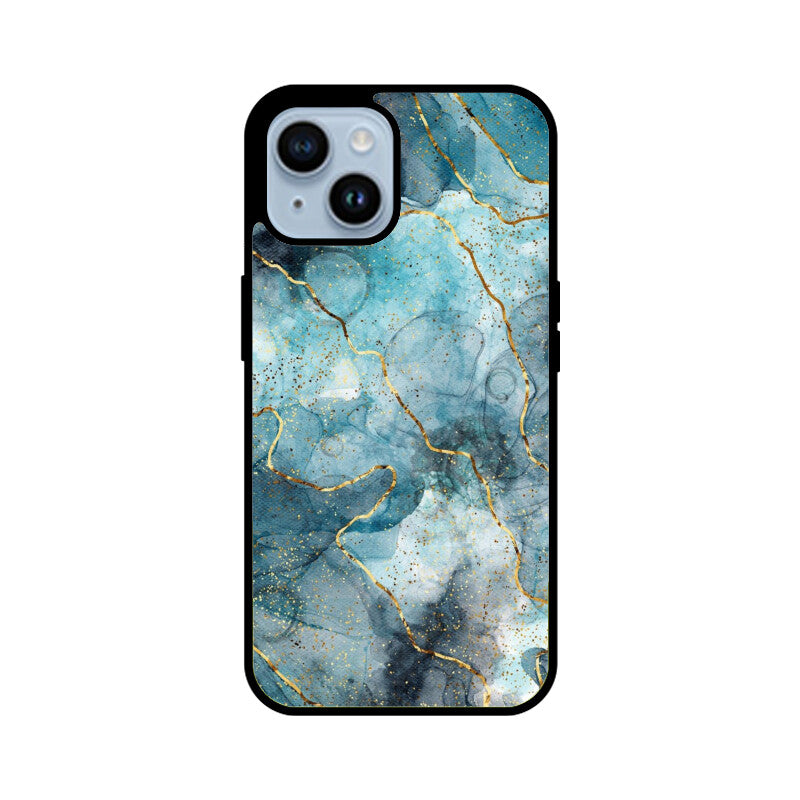 Apple iPhone Glass Phone Case - Marble