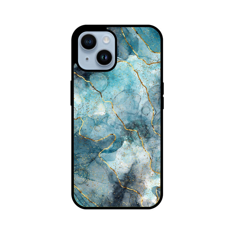 Apple iPhone Glass Phone Case - Marble