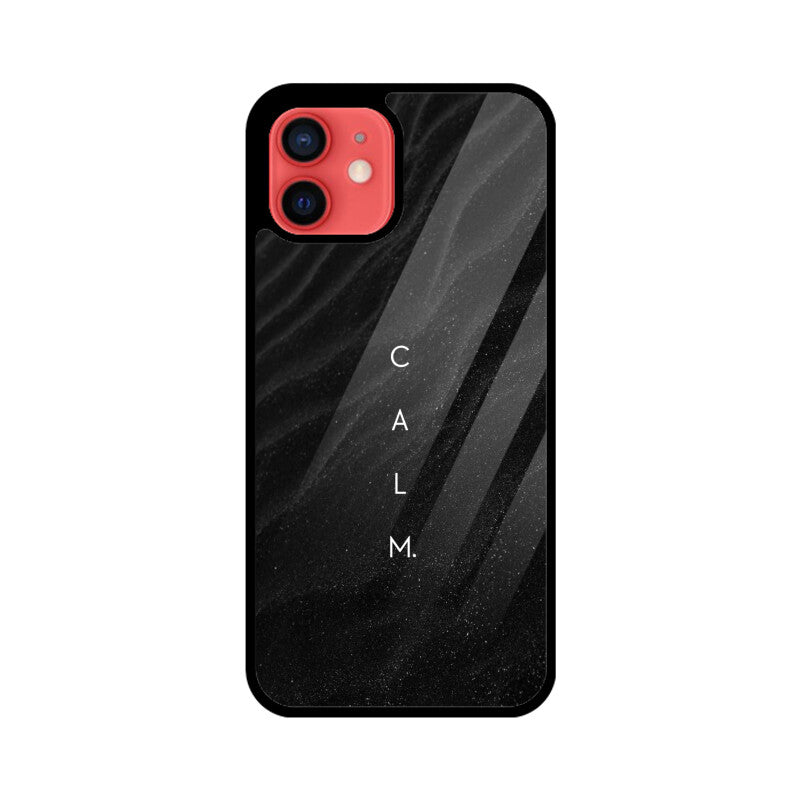 Apple iPhone Glass Phone Case - Calm