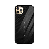 Apple iPhone Glass Phone Case - Calm