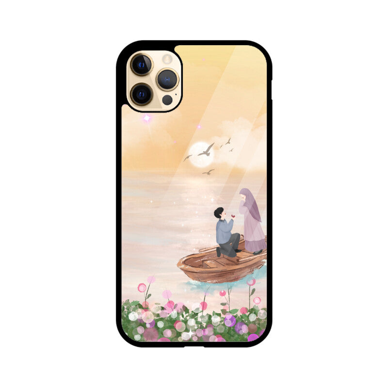 Apple iPhone Glas Handyhülle - Zusammen