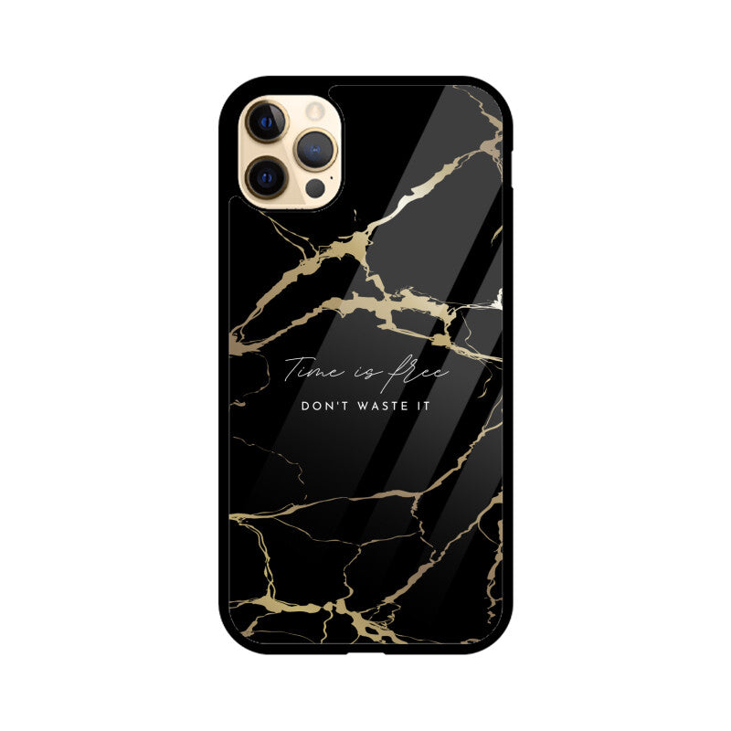 Apple iPhone Glass Phone Case - Time is Free