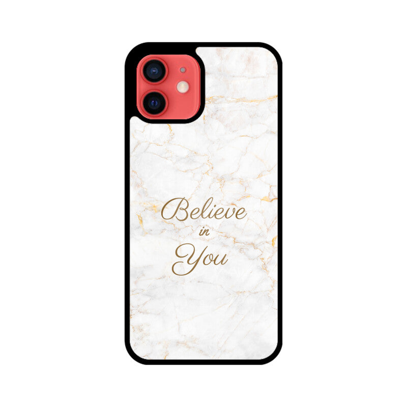 Apple iPhone Glass Phone Case - Believe in You