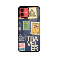 Apple iPhone Glass Phone Case - Traveller