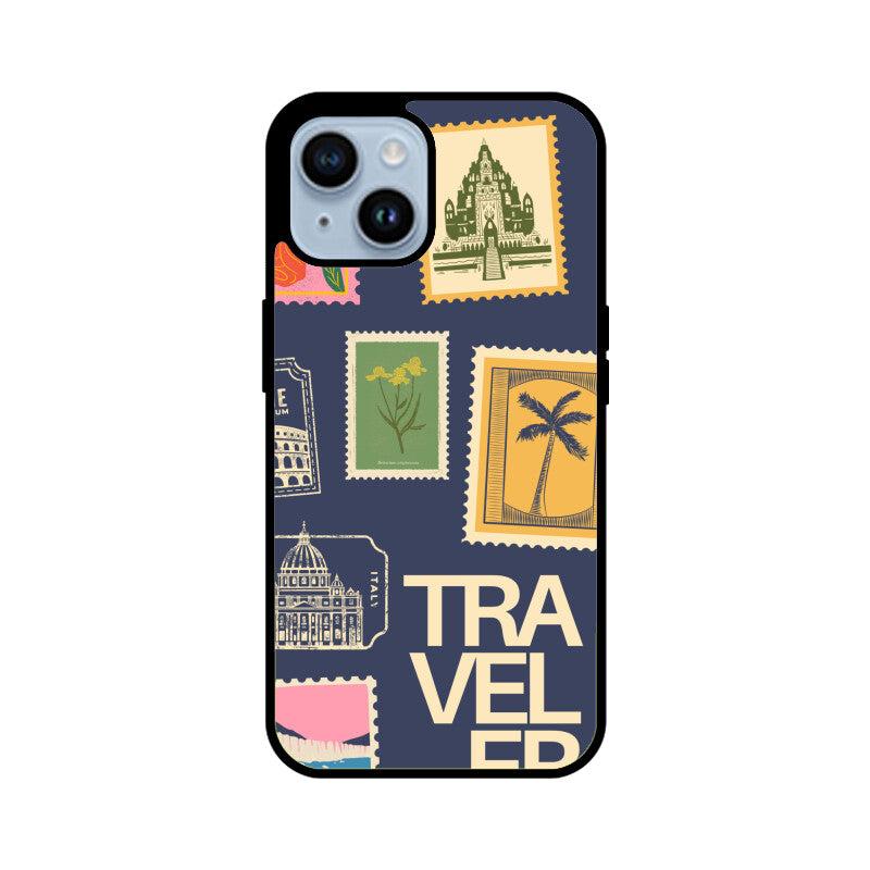 Apple iPhone Glass Phone Case - Traveller