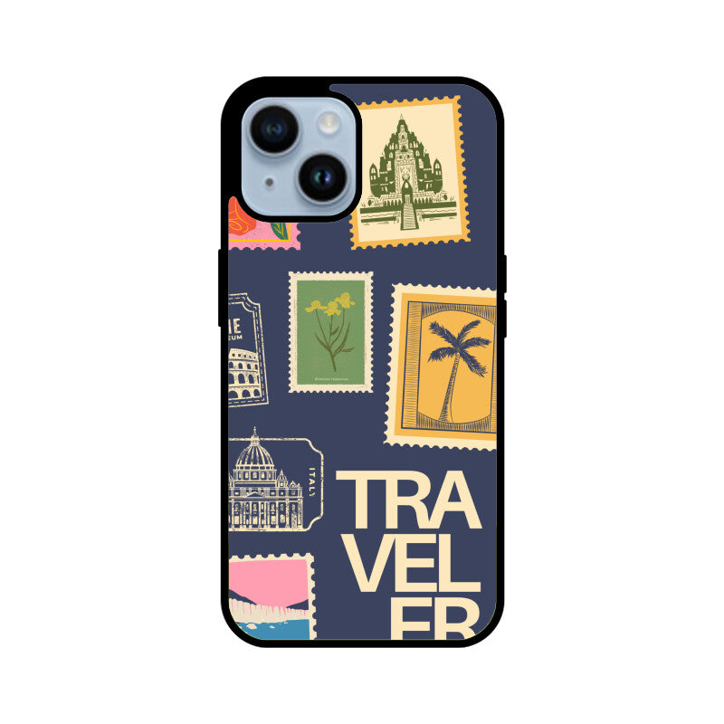 Apple iPhone Glass Phone Case - Traveller