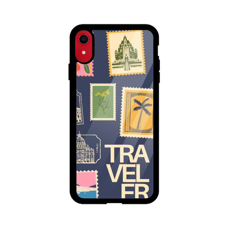 Apple iPhone Glass Phone Case - Traveller