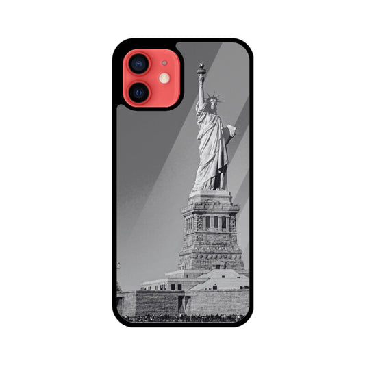 Apple iPhone Glass Phone Case - Statue Of Liberty