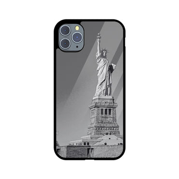 Apple iPhone Glass Phone Case - Statue Of Liberty