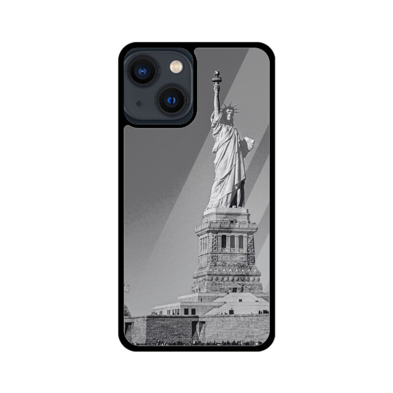 Apple iPhone Glass Phone Case - Statue Of Liberty