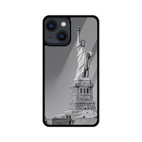 Apple iPhone Glass Phone Case - Statue Of Liberty