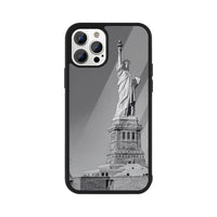 Apple iPhone Glass Phone Case - Statue Of Liberty