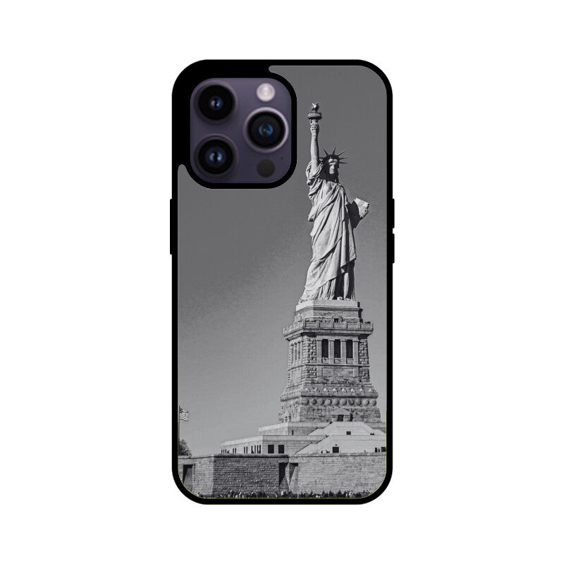 Apple iPhone Glass Phone Case - Statue Of Liberty