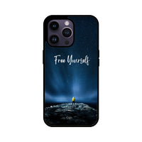Apple iPhone Glas-Telefonhülle - Befreie dich