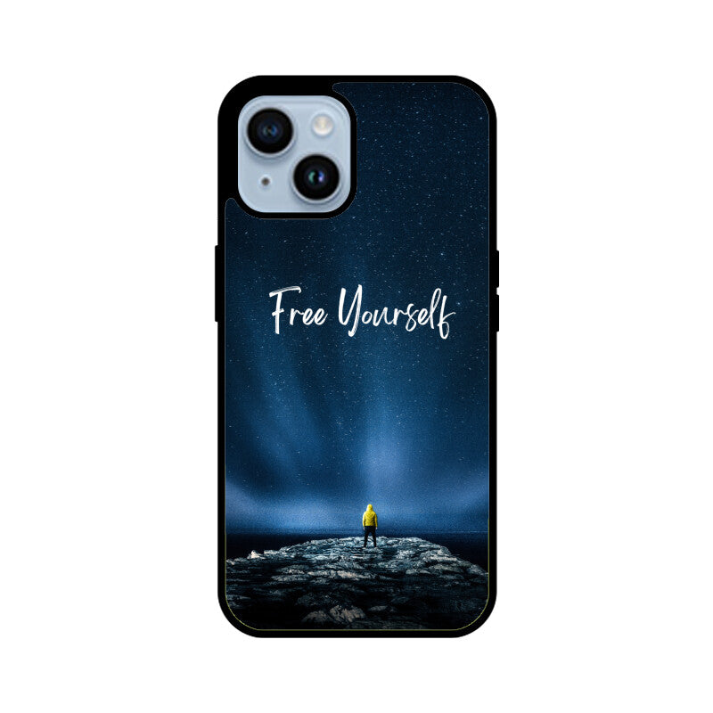 Apple iPhone Glass Phone Case - Free Yourself