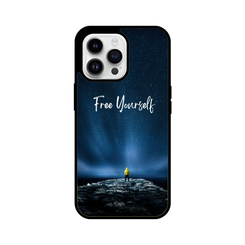 Apple iPhone Glass Phone Case - Free Yourself