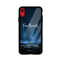 Apple iPhone Glass Phone Case - Free Yourself