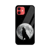 Apple iPhone Glass Phone Case - Wolf