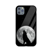Apple iPhone Glass Phone Case - Wolf
