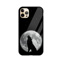 Apple iPhone Glass Phone Case - Wolf