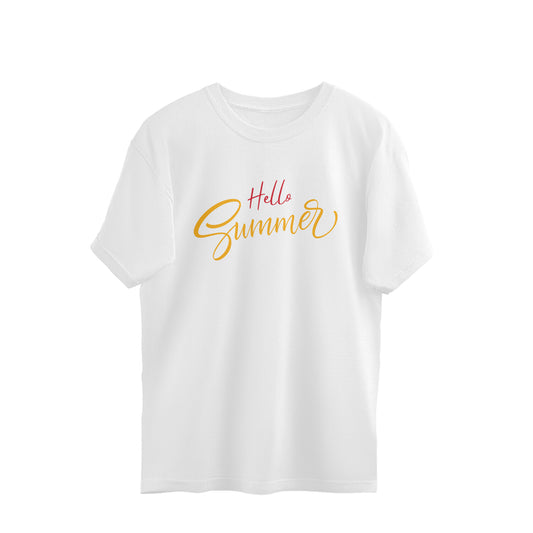Hello Summer Oversized T-Shirt