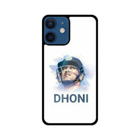 Apple iPhone Glass Phone Case - Dhoni