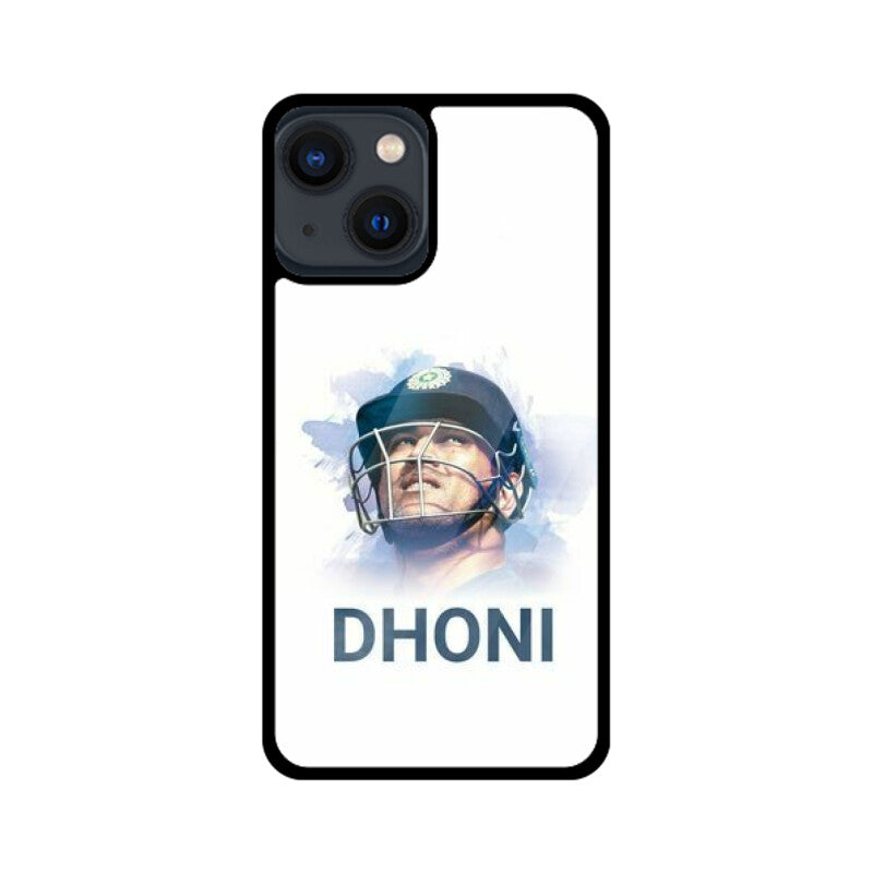 Apple iPhone Glass Phone Case - Dhoni