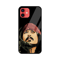 Apple iPhone Glass Phone Case - Jack Sparrow