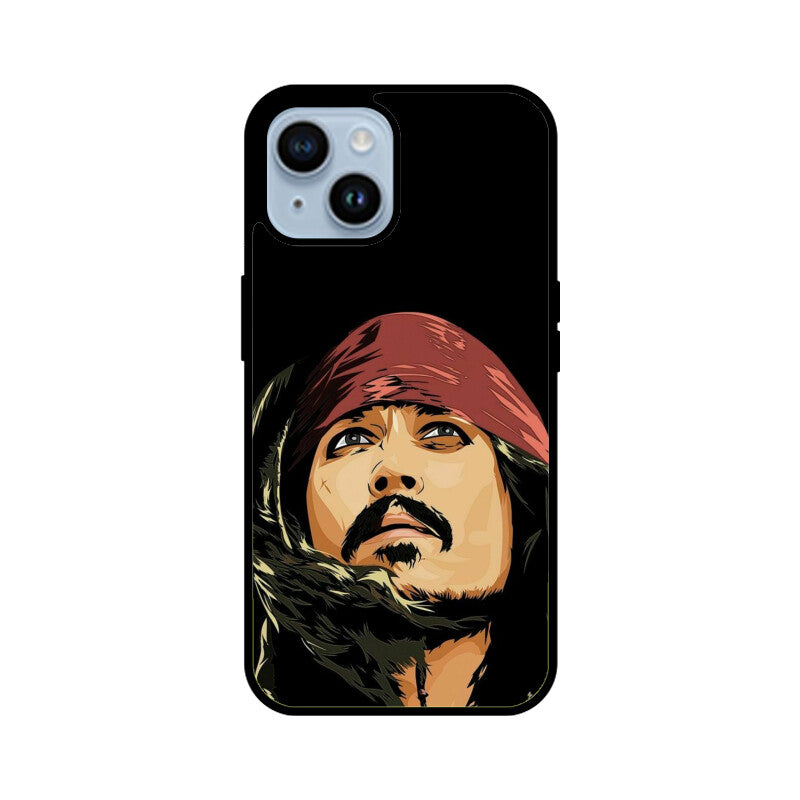 Apple iPhone Glass Phone Case - Jack Sparrow