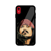 Apple iPhone Glass Phone Case - Jack Sparrow