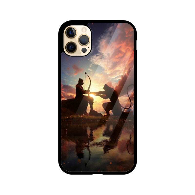 Apple iPhone Glass Phone Case - Jai Shree Ram