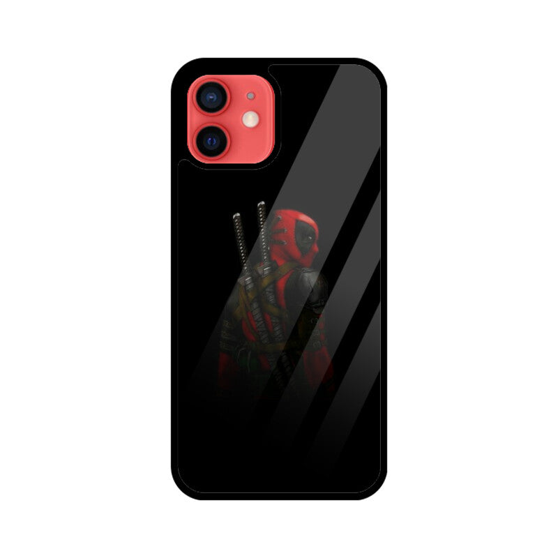 Apple iPhone Glass Phone Case - Deadpool