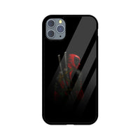 Apple iPhone Glas Handyhülle - Deadpool