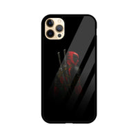 Apple iPhone Glas Handyhülle - Deadpool