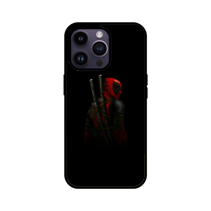 Apple iPhone Glass Phone Case - Deadpool