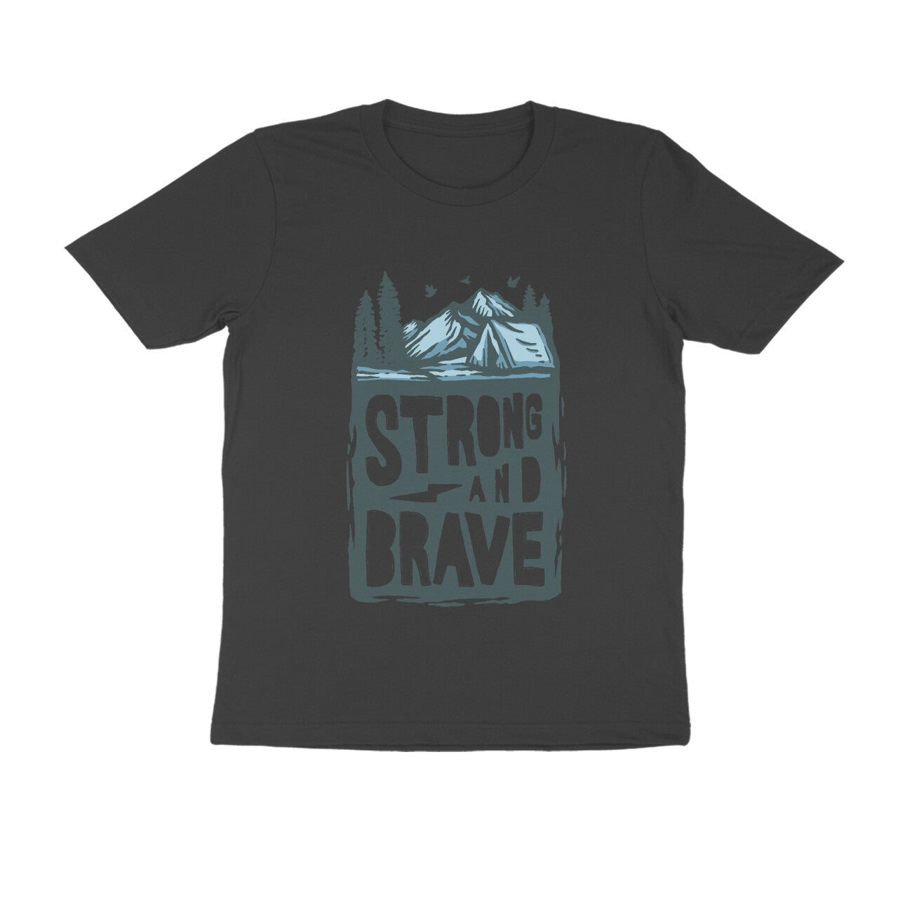 STRONG & BRAVE MEN'S T-SHIRT